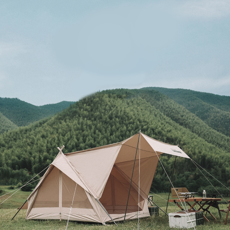 Puball campála teepee fráma A-fráma